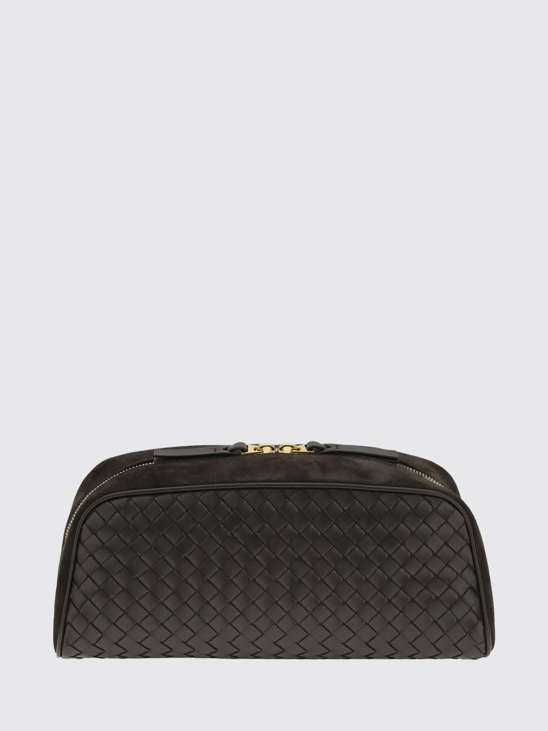 BOTTEGA VENETA Clutch Woman color Coffee