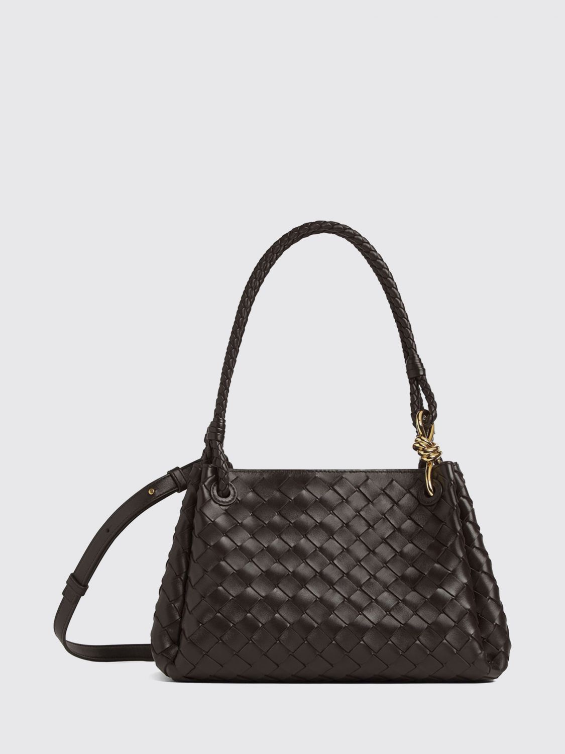 BOTTEGA VENETA Parachute Intrecciato Lambskin Shoulder Bag BOTTEGA VENETA Parachute Intrecciato Lambskin Shoulder Bag