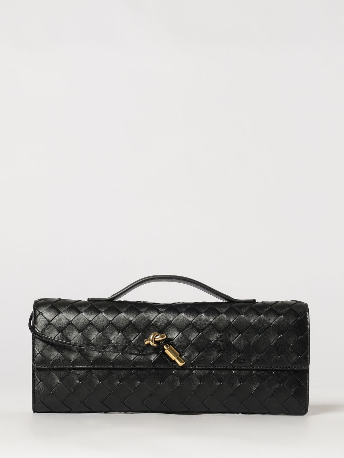 BOTTEGA VENETA Medium Andiamo Intrecciato Lambskin Top Handle Bag BOTTEGA VENETA Medium Andiamo Intrecciato Lambskin Top Handle Bag