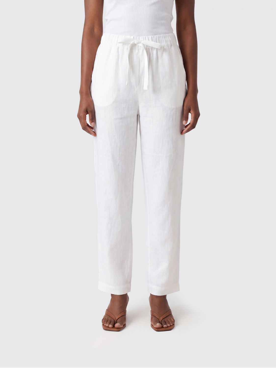 SEMICOUTURE Pantaloni Donna colore Bianco