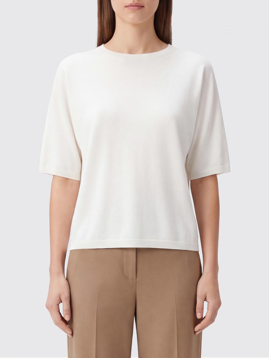 BRUNELLO CUCINELLI Cashmere and Silk Short-Sleeved Crewneck Jumper