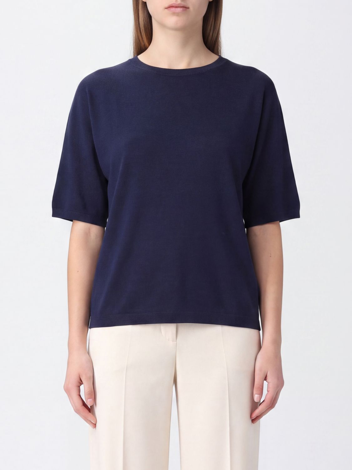 BRUNELLO CUCINELLI Sweater Woman color Blue