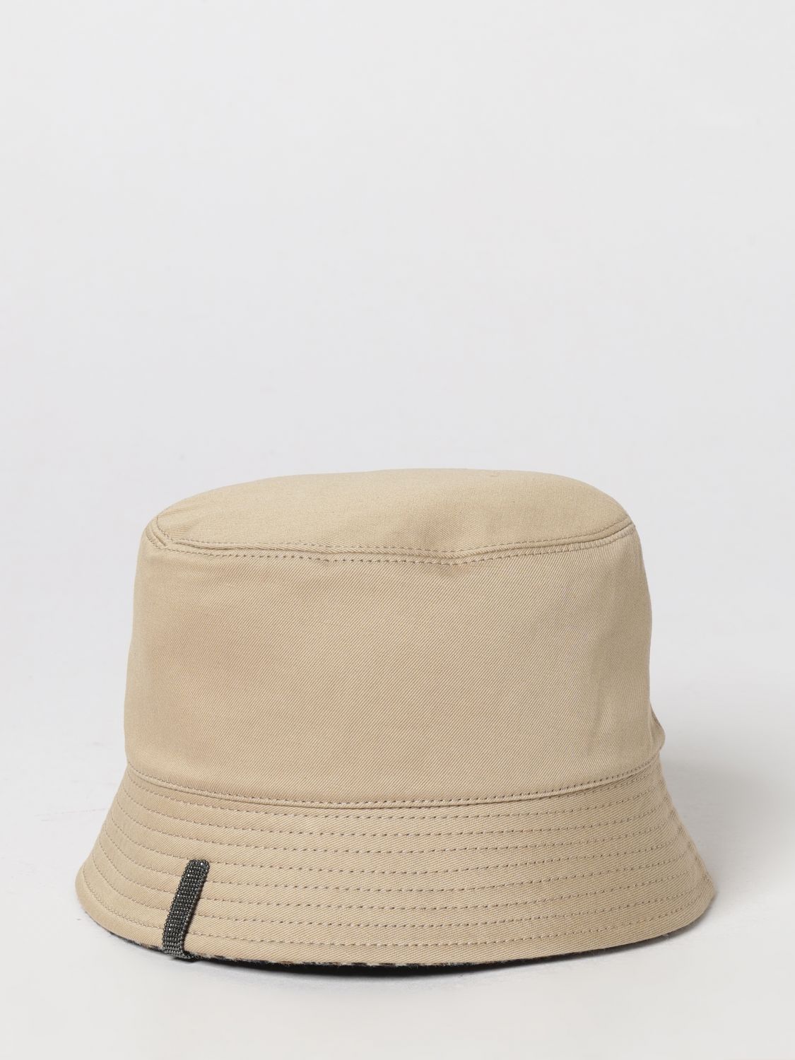 BRUNELLO CUCINELLI Hat Woman color Brown
