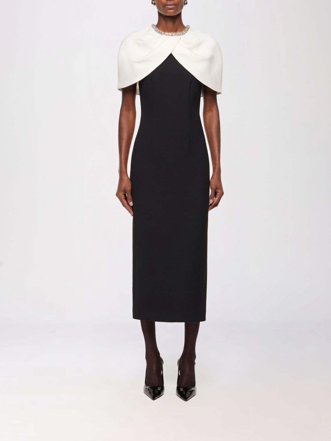 ROLAND MOURET Dress Woman color Black
