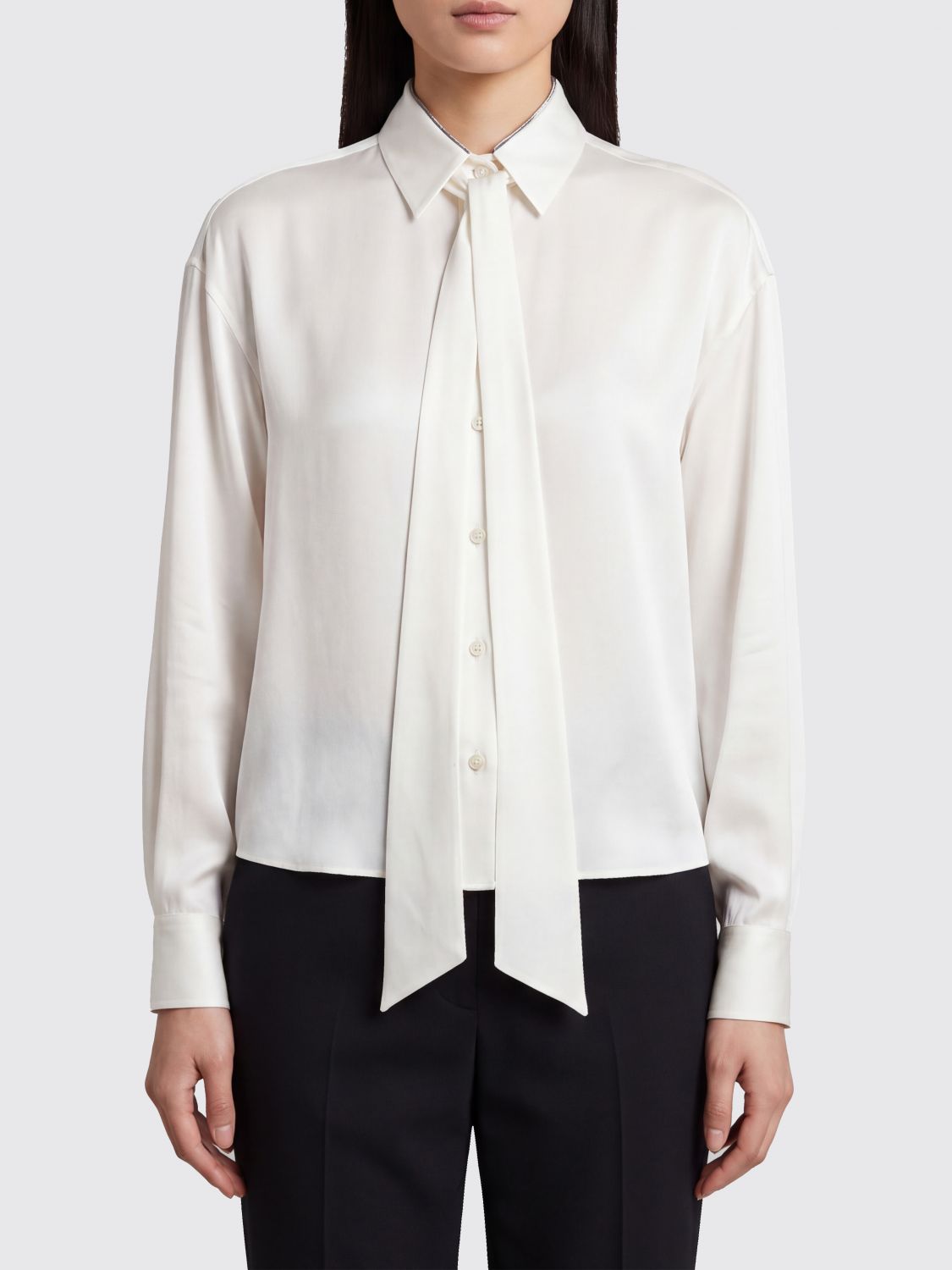BRUNELLO CUCINELLI Shirt Woman color White