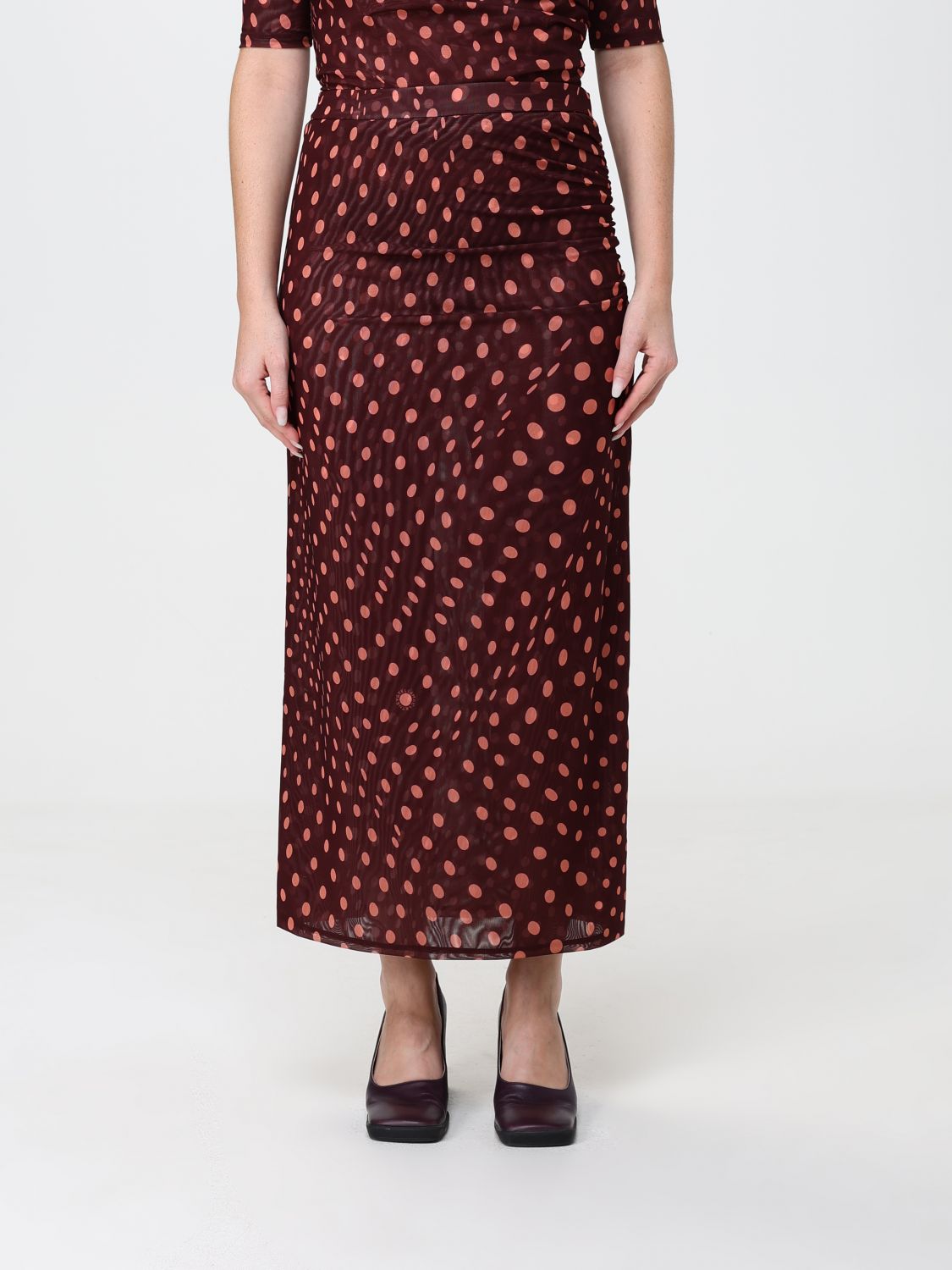 STELLA MCCARTNEY Skirt Woman color Burgundy