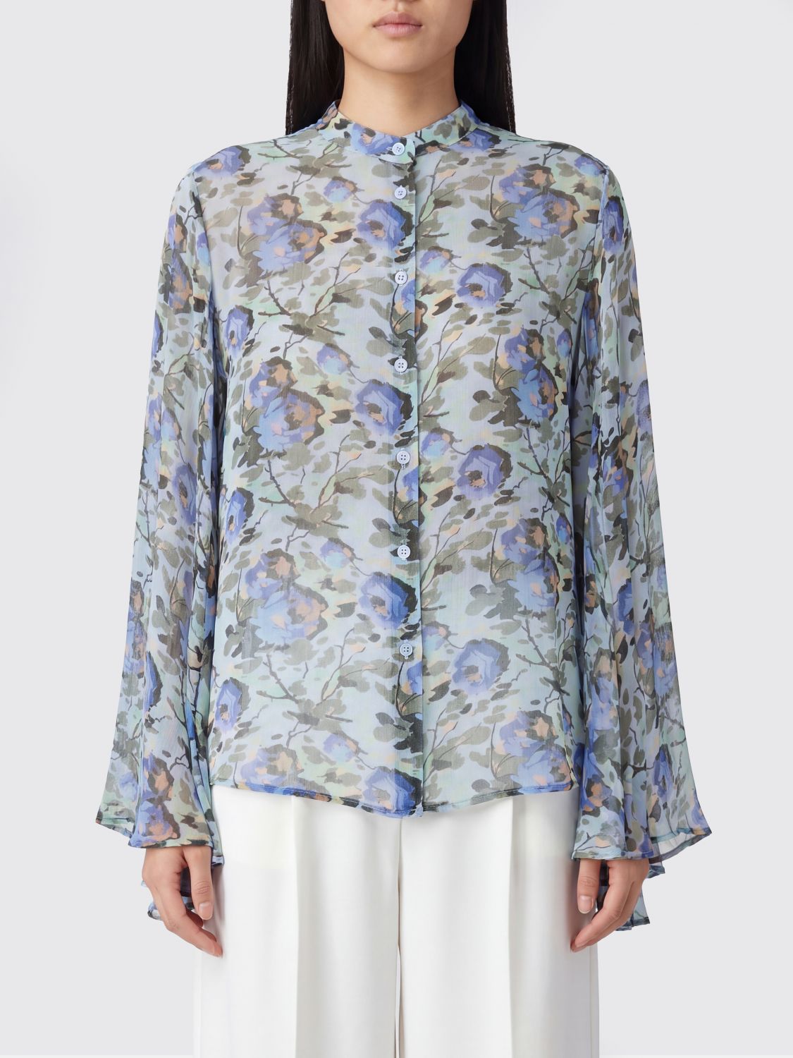SEMICOUTURE Camicia Donna colore Fantasia
