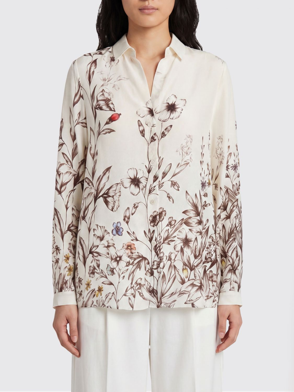 SEMICOUTURE Camicia Donna colore Bianco