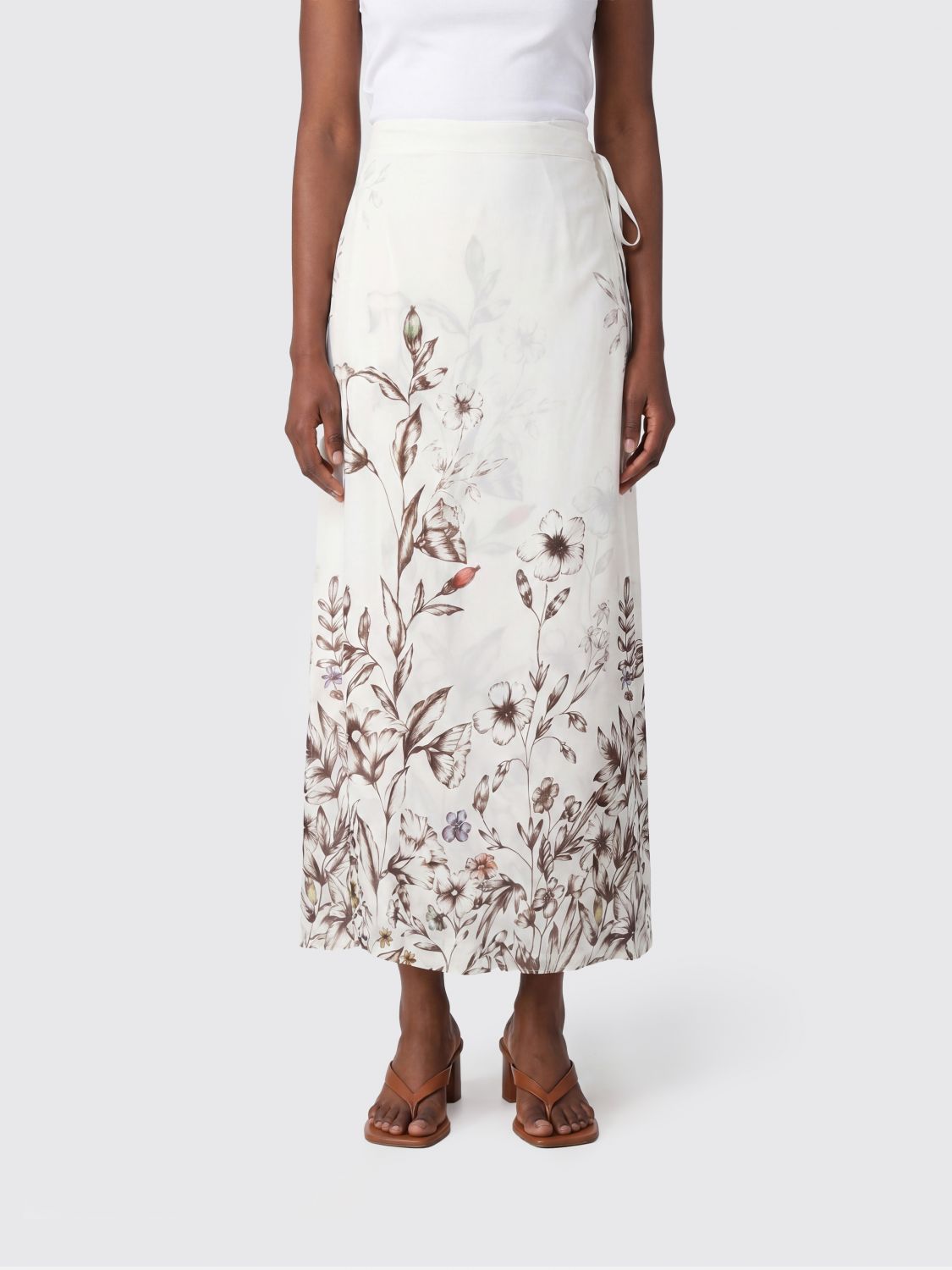 SEMICOUTURE Skirt Woman color White
