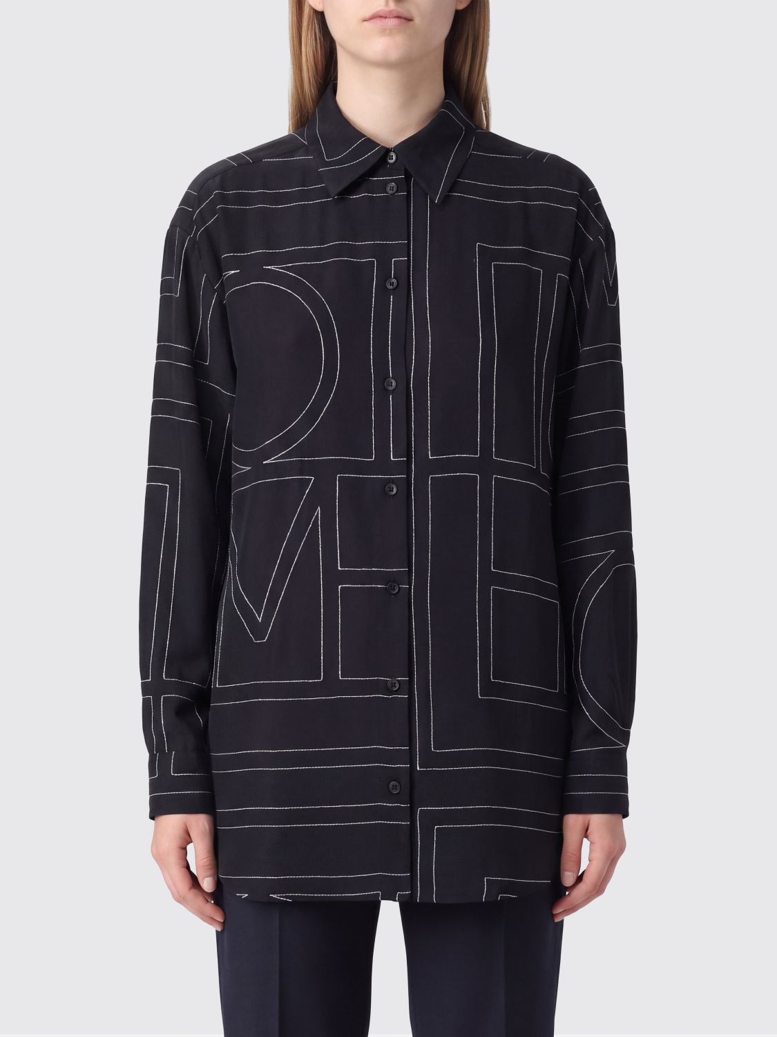 TOTEME Shirt Woman color Black