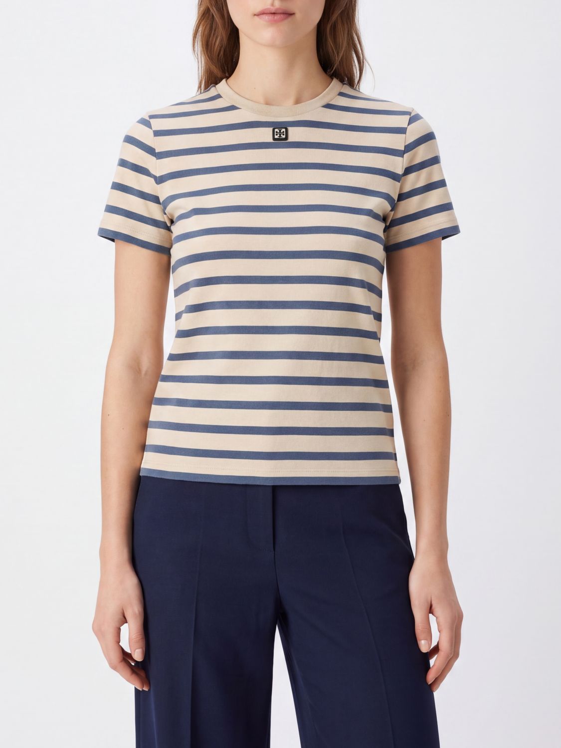 TORY BURCH T-Shirt Woman color Ivory