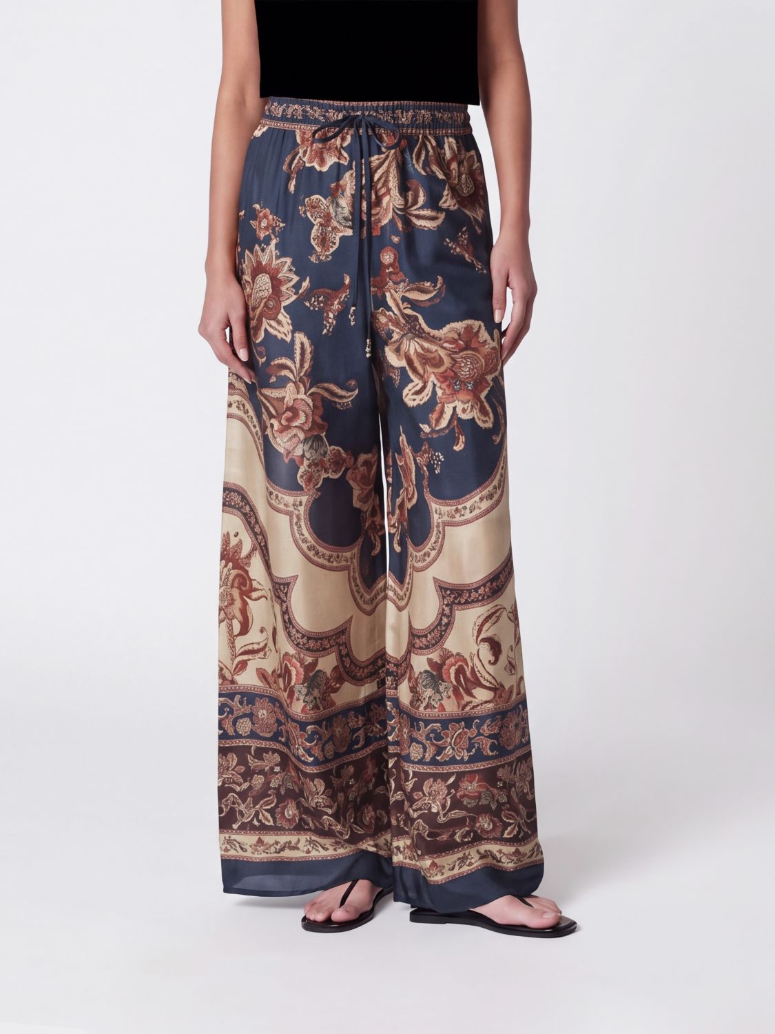 ZIMMERMANN Pants Woman color Blue