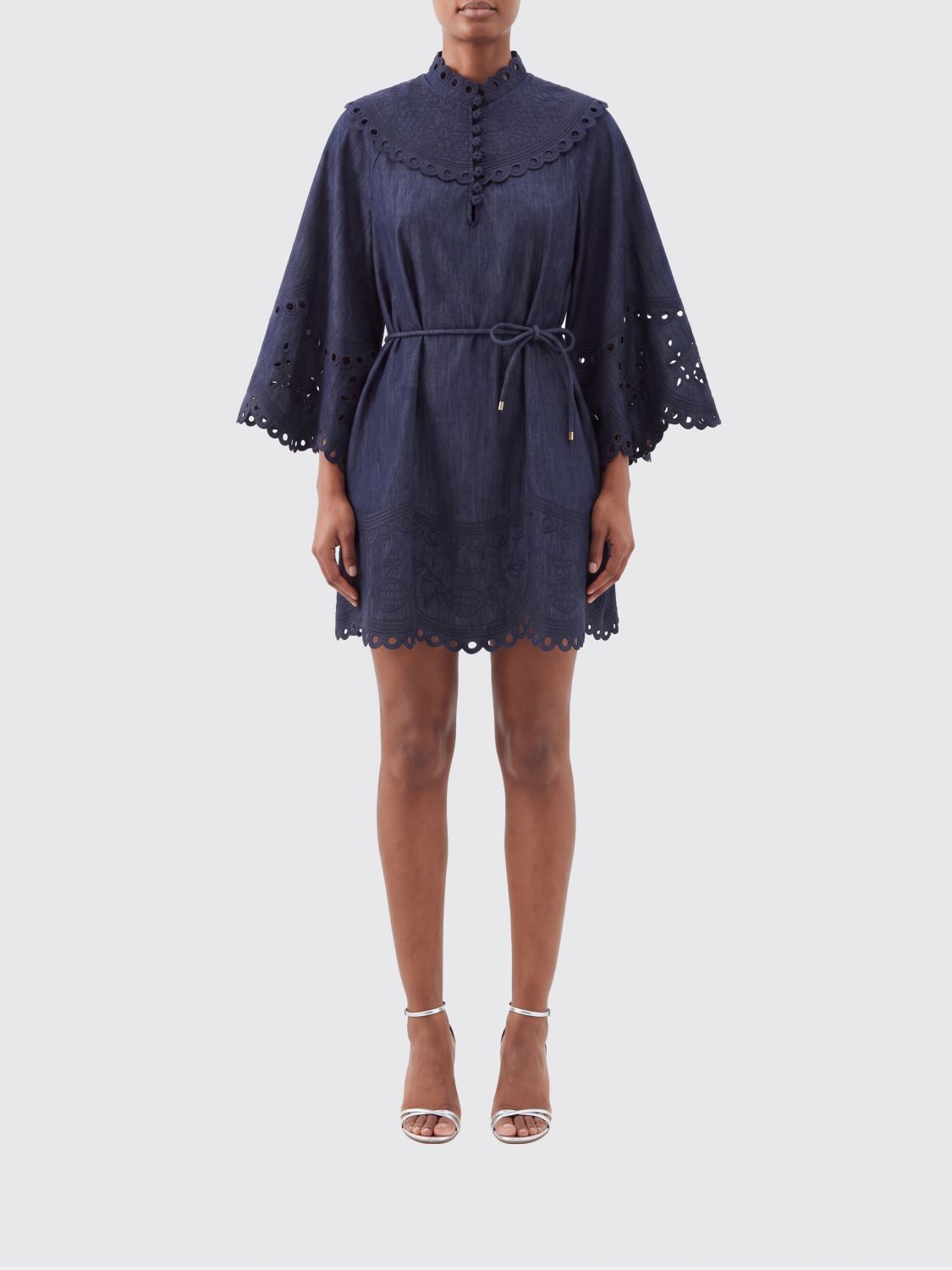 ZIMMERMANN Dress Woman color Blue