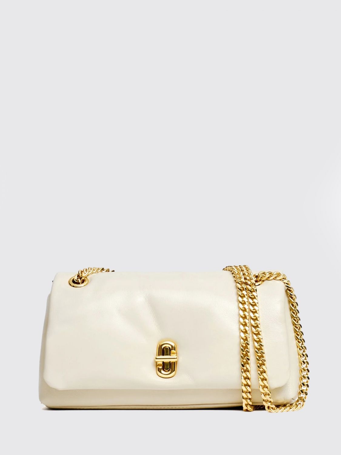 MARC JACOBS The Scene Leather Crossbody Bag with Chain Strap and Turn-Lock