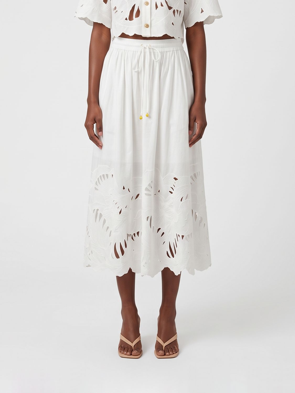 ZIMMERMANN Rock Damen Farbe Ivory