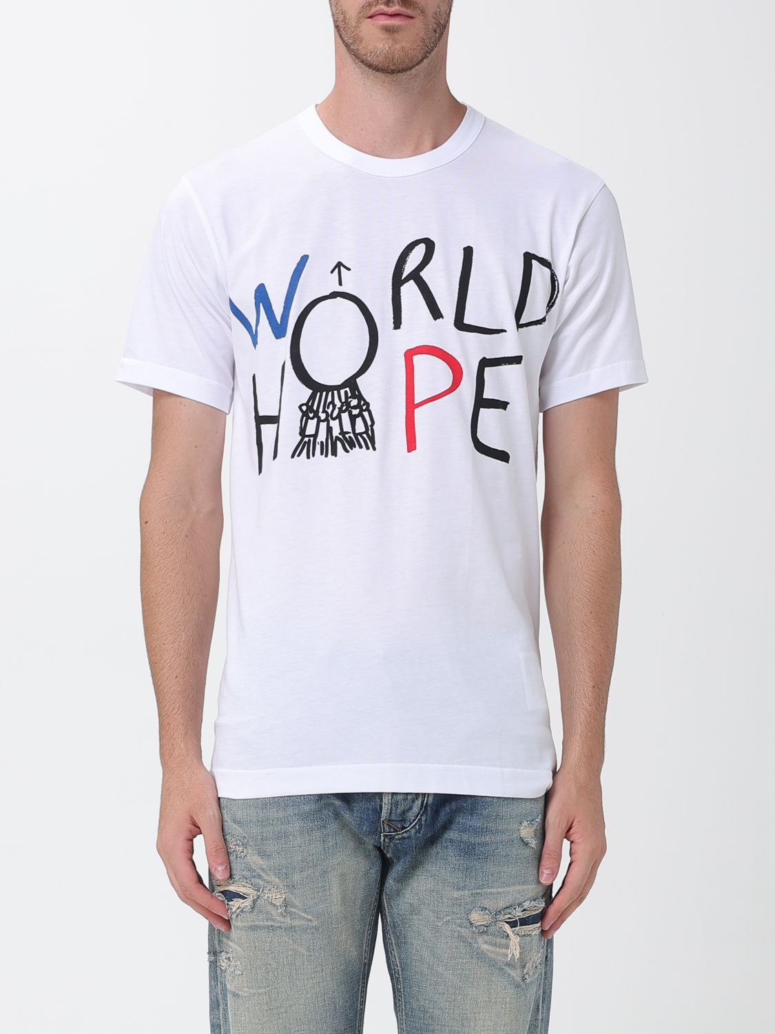 COMME DES GARÇONS T-Shirt Men color White