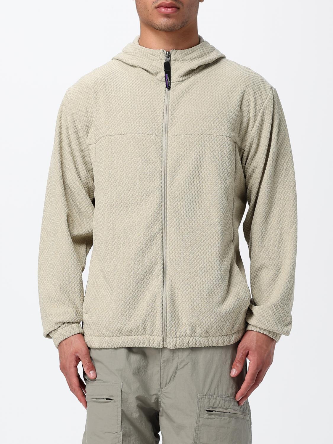 PATAGONIA Felpa con cappuccio e zip in poliestere riciclato