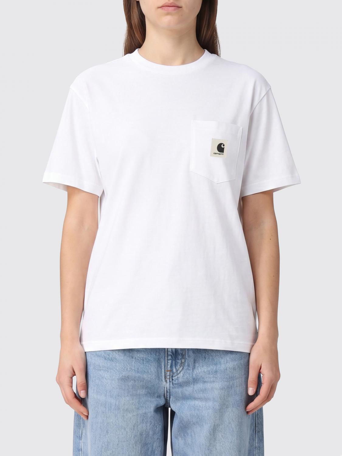 Carhartt Wip Cotton Pocket T-shirt with Dropped Shoulders