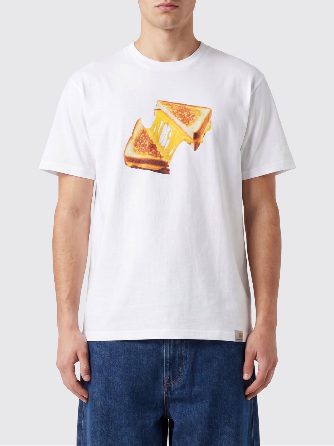 CARHARTT WIP T-shirt in cotone con stampa grafica pop a contrasto
