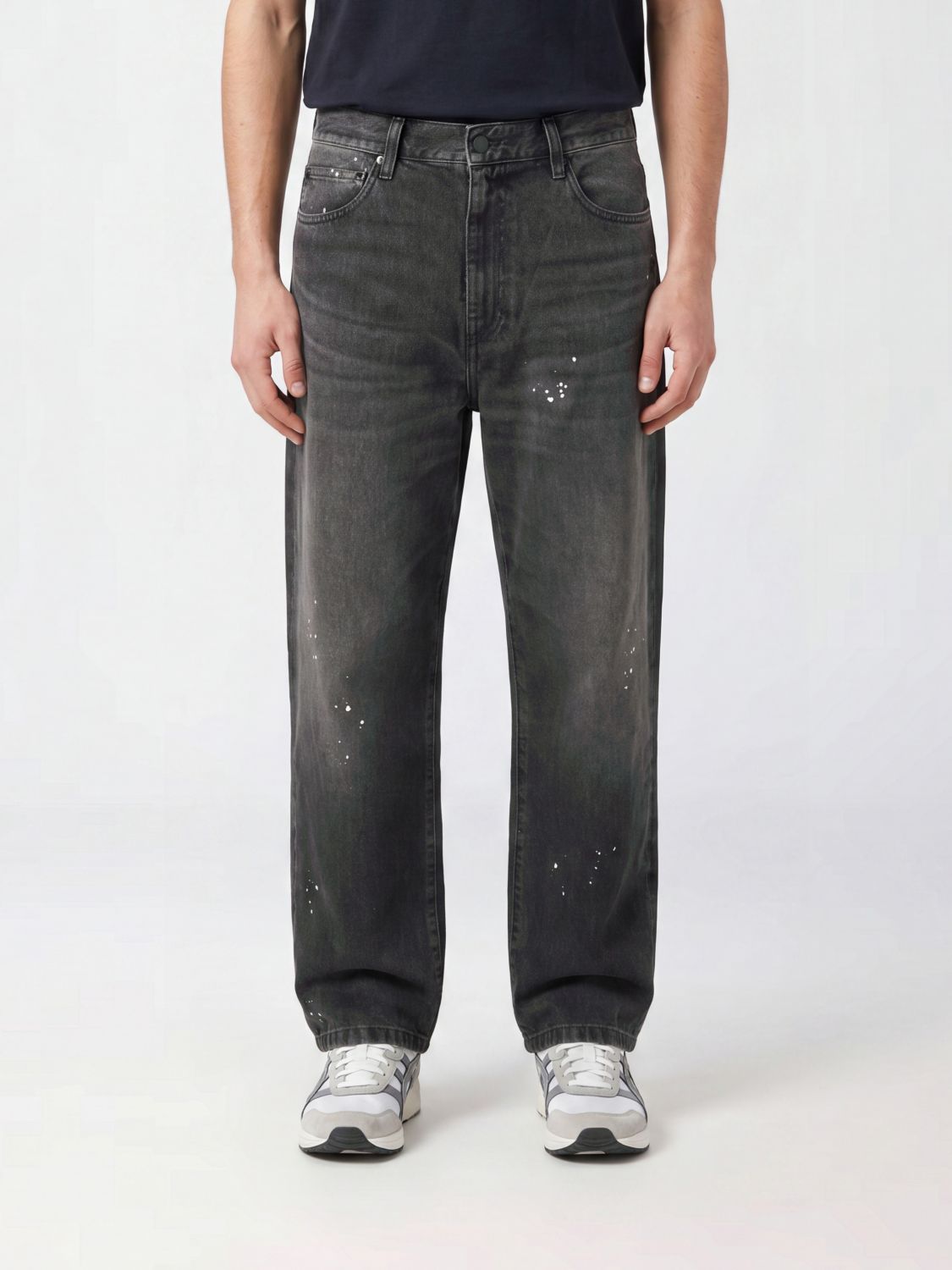 CARHARTT WIP Jeans Landon a gamba dritta in denim di cotone
