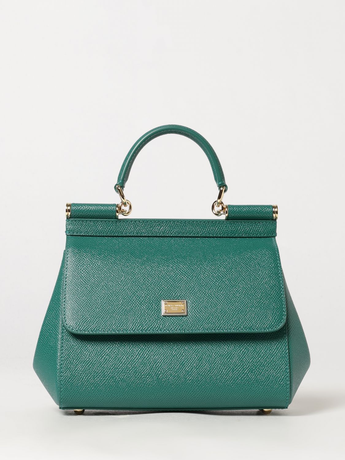 DOLCE & GABBANA Borsa Sicily in pelle a grana