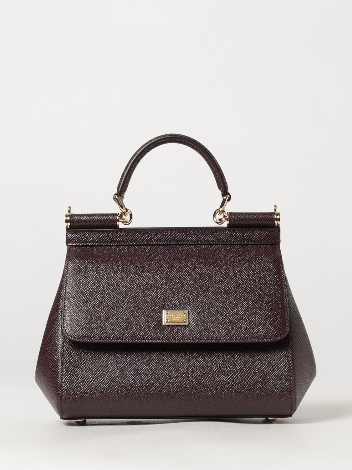 DOLCE & GABBANA Mini Bag Woman color Burgundy