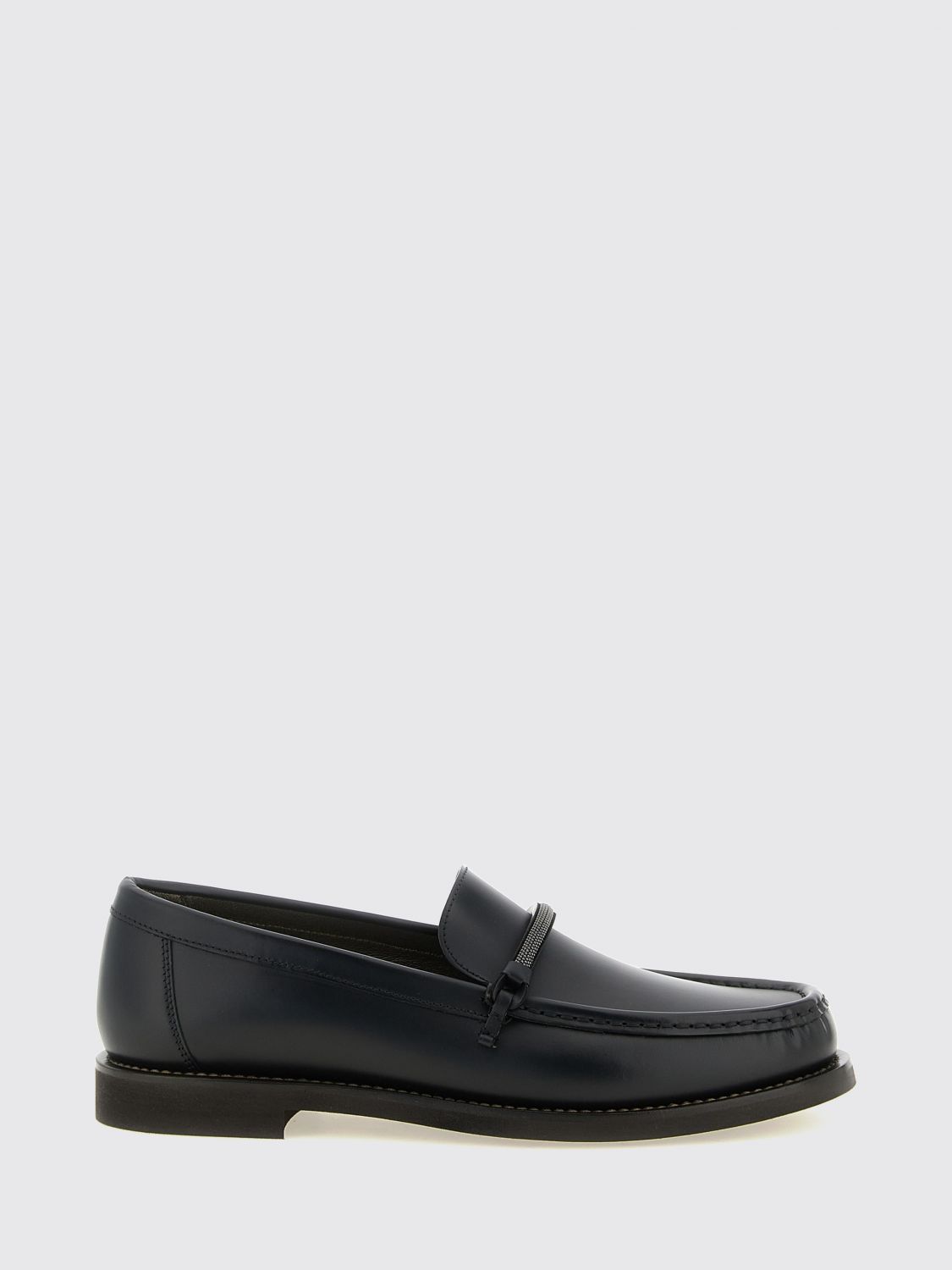 BRUNELLO CUCINELLI Loafer Woman color Grey