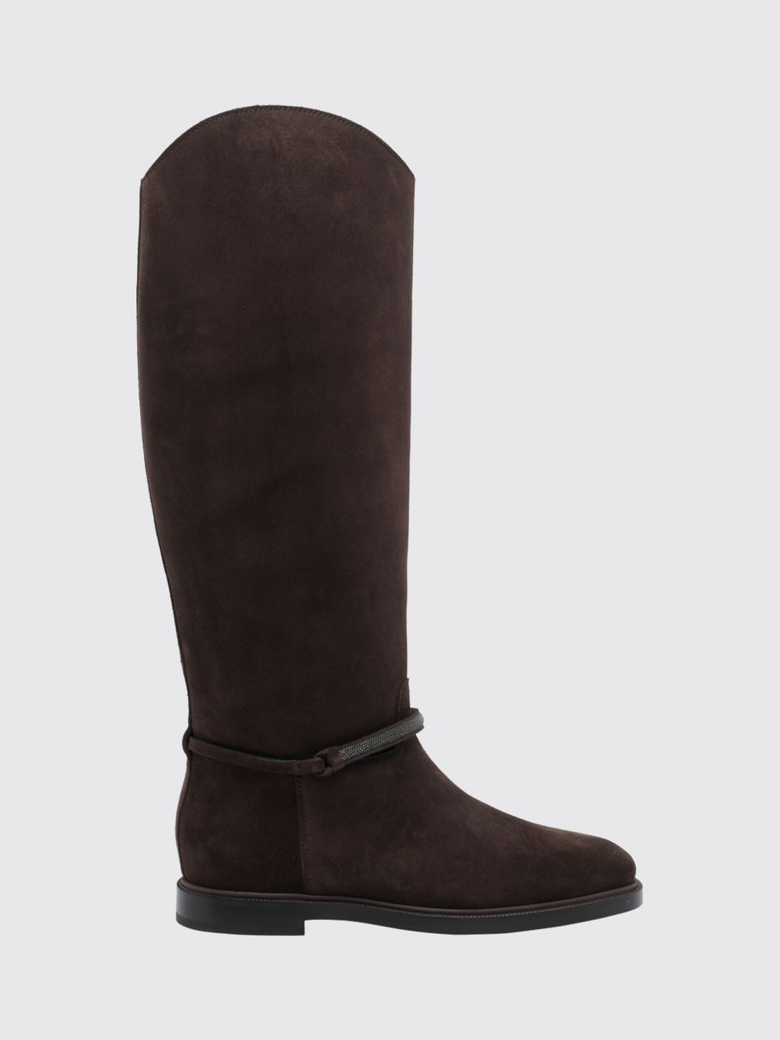 BRUNELLO CUCINELLI Boots Woman color Earth