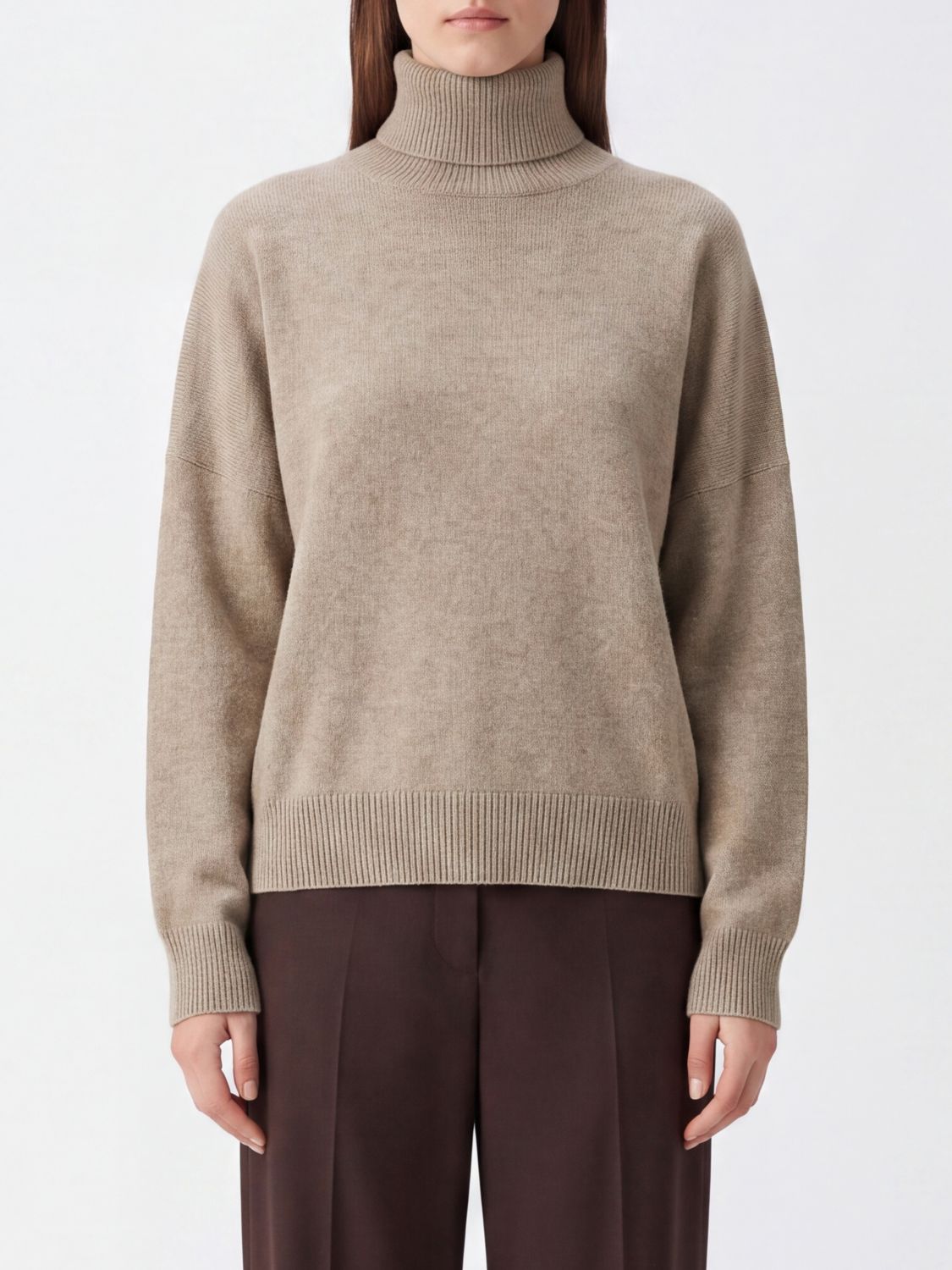BRUNELLO CUCINELLI Sweater Woman color Brown
