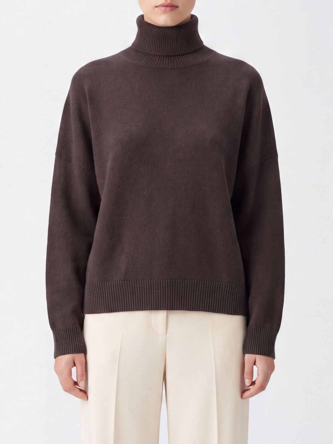 BRUNELLO CUCINELLI Sweater Woman color Coffee