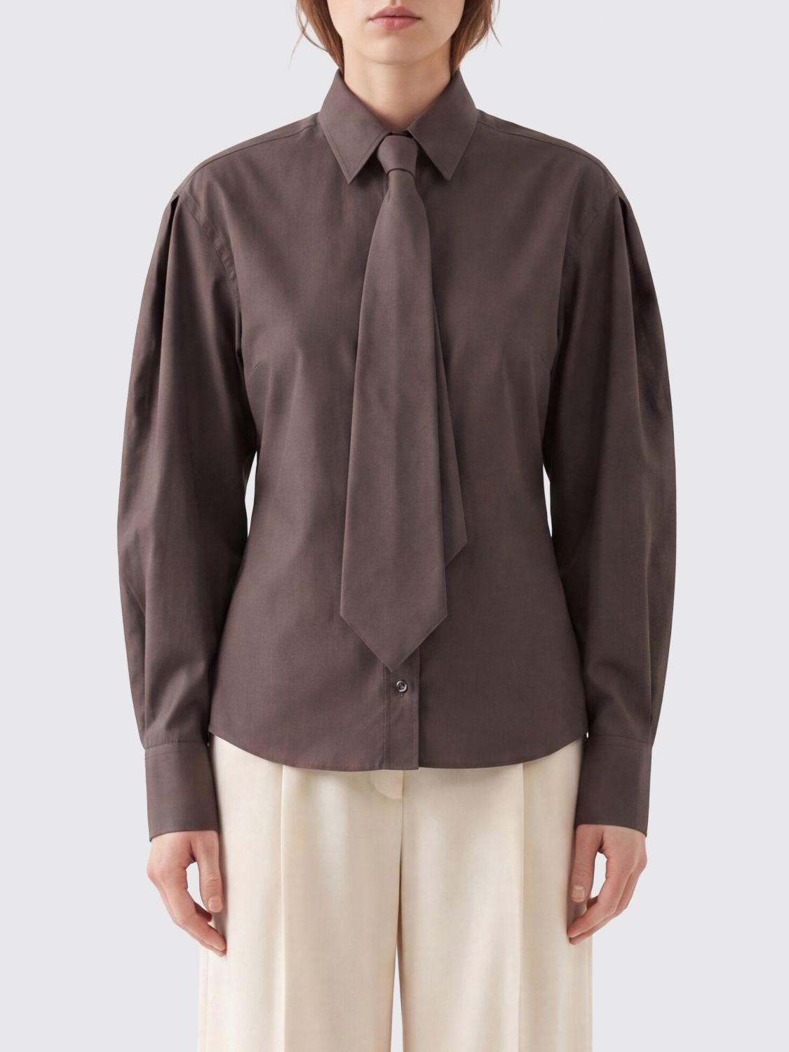 BRUNELLO CUCINELLI Shirt Woman color Cocoa
