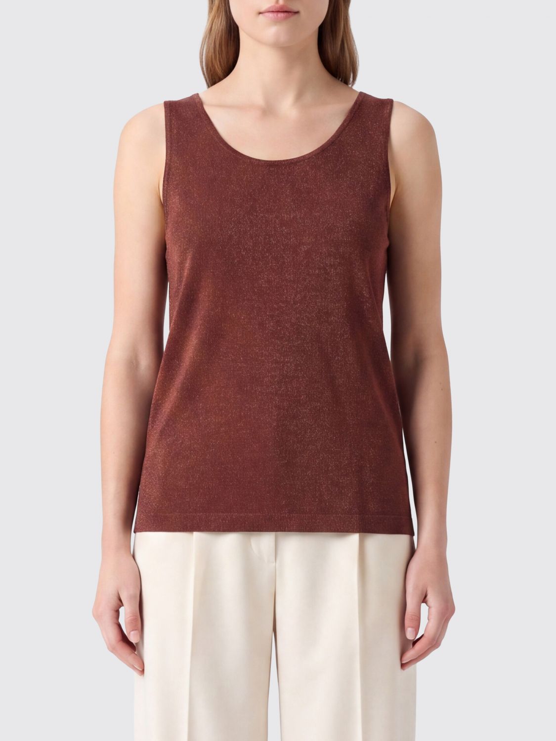 BRUNELLO CUCINELLI Top Woman color Red