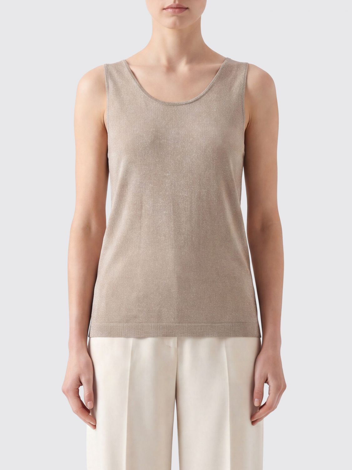 BRUNELLO CUCINELLI Top Woman color Brown