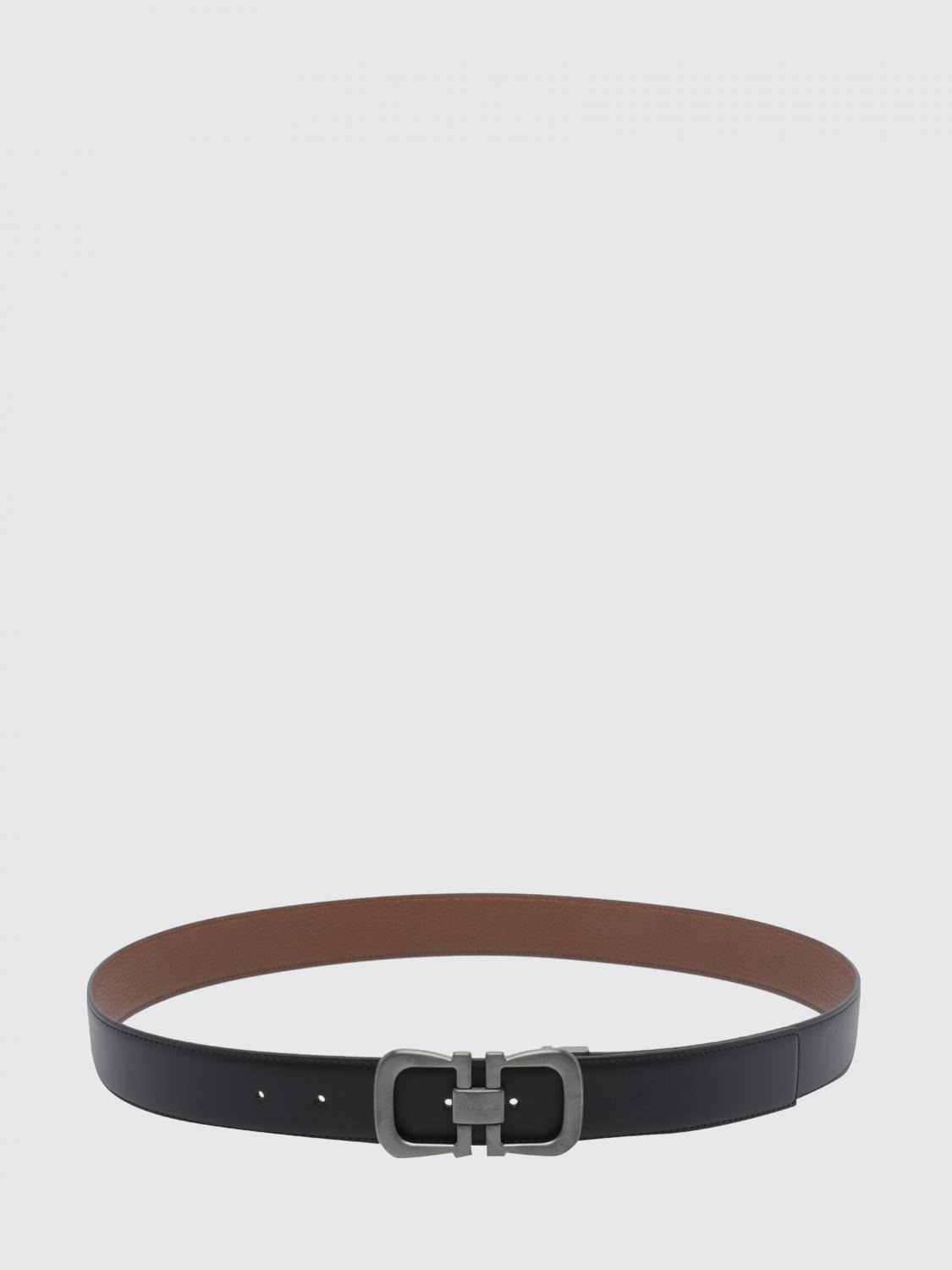 FERRAGAMO Belt Men color Black