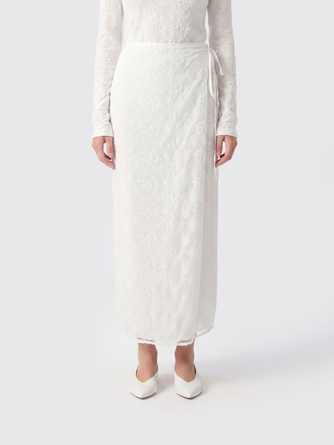 MSGM Skirt Woman color White