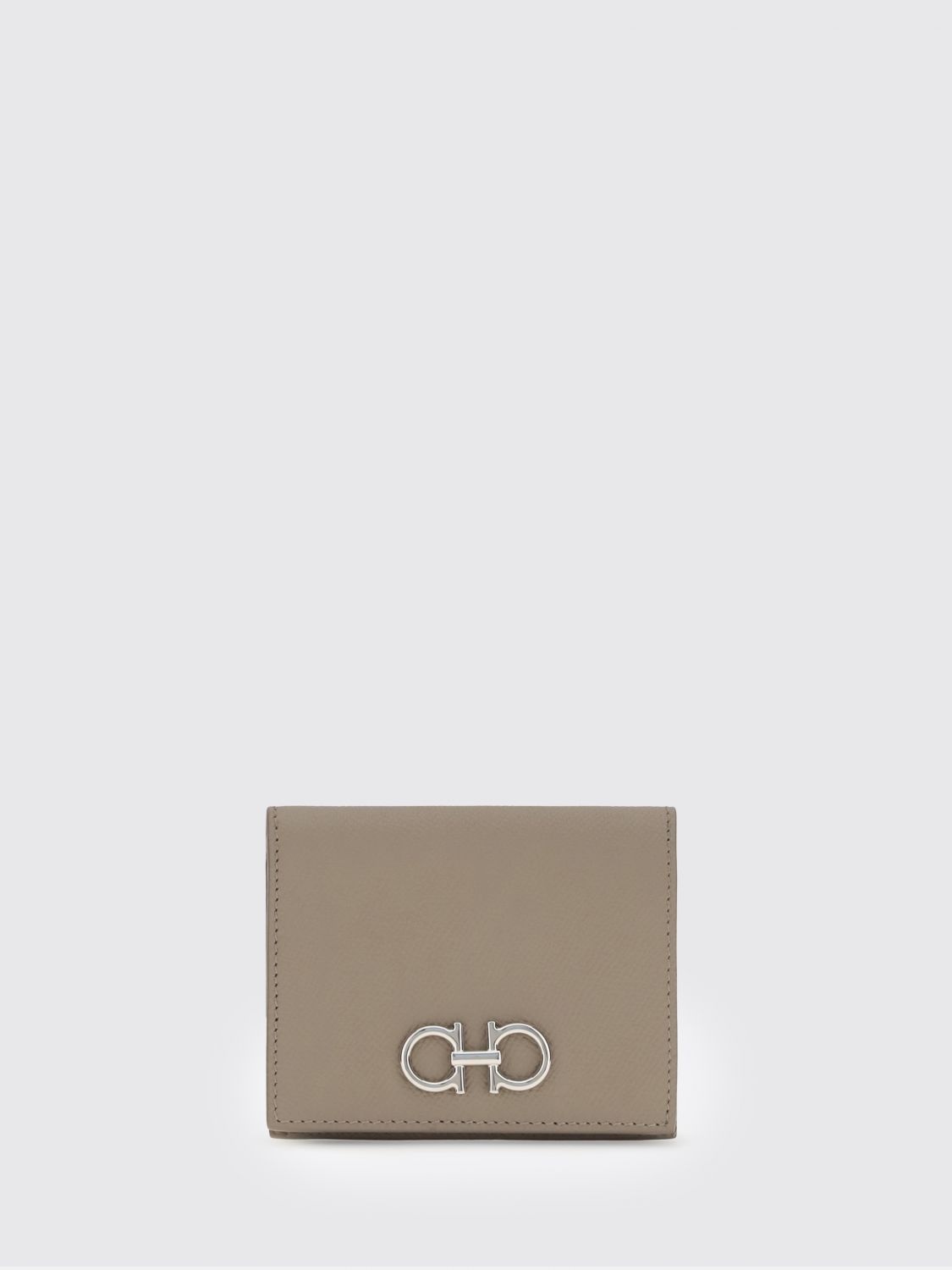 FERRAGAMO Wallet Woman color Grey