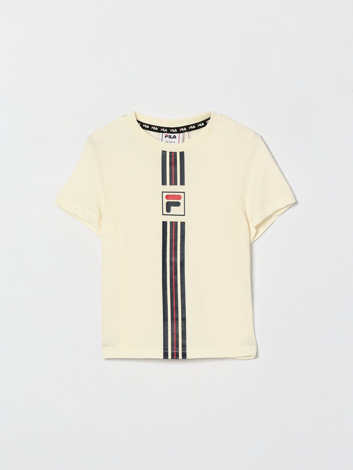 FILA T-Shirt Bambino colore Panna