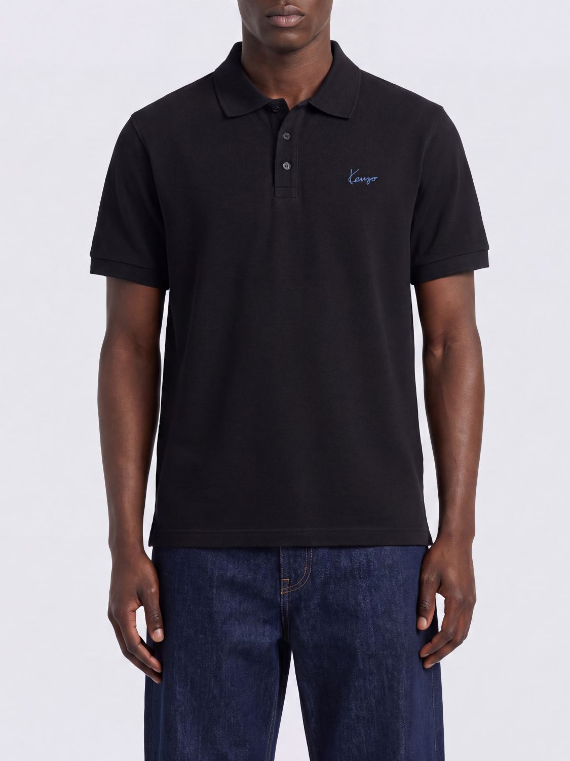 KENZO Polo Shirt Men color Black