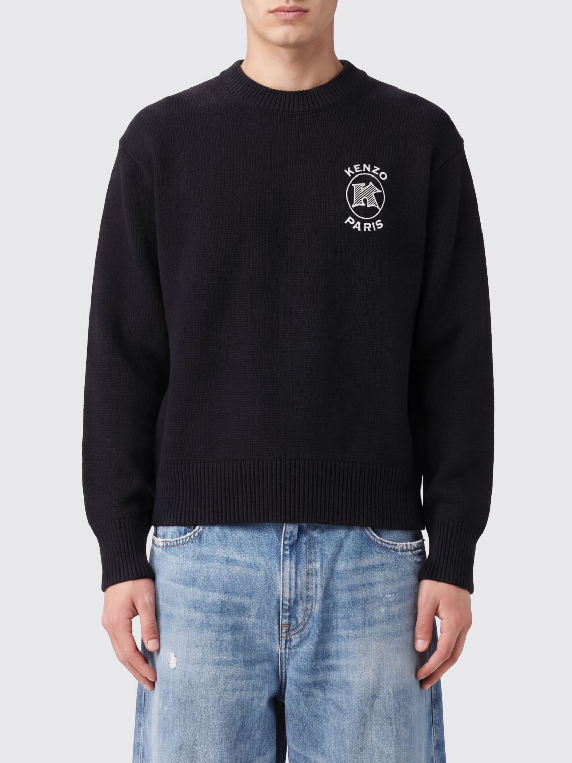 KENZO Sweater Men color Black