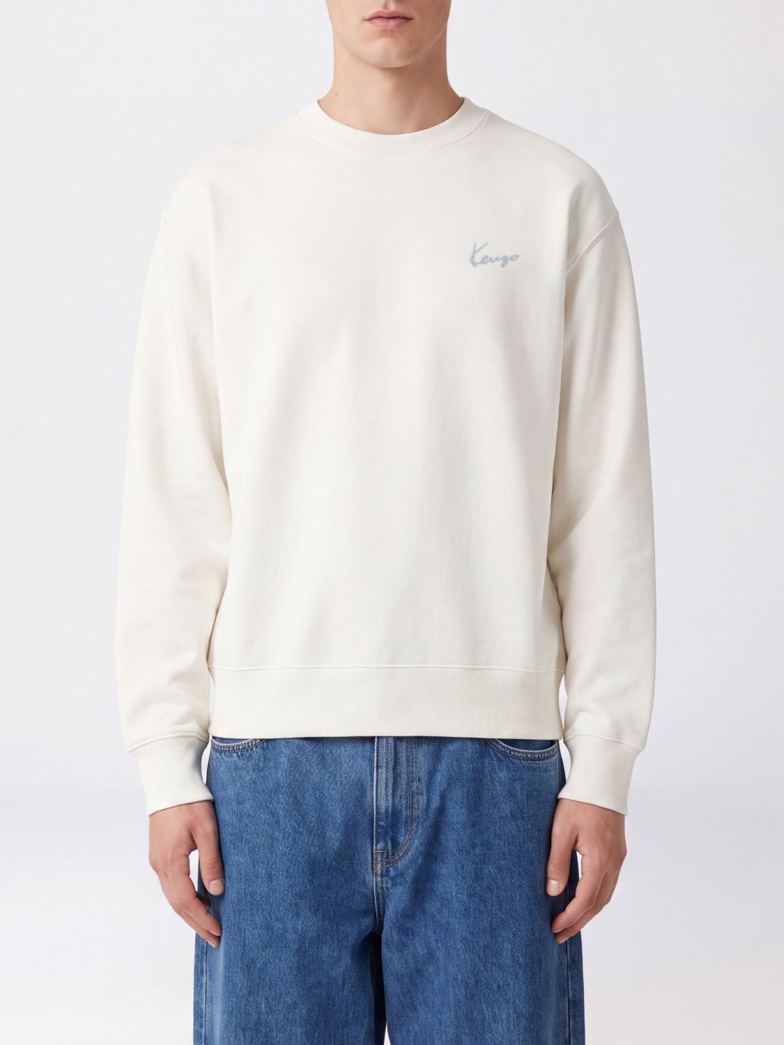KENZO Sweatshirt Men color White
