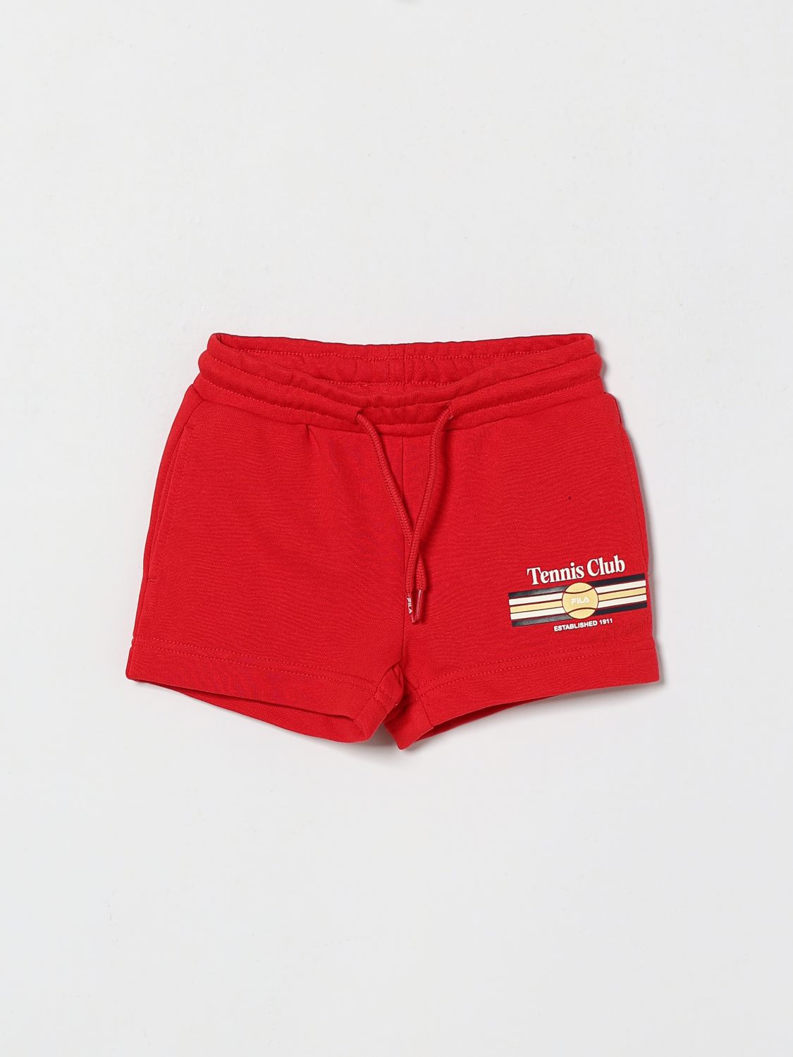 FILA Jersey-Jogging-Shorts für Jungen mit Kordelzug und Kontrast-Logo