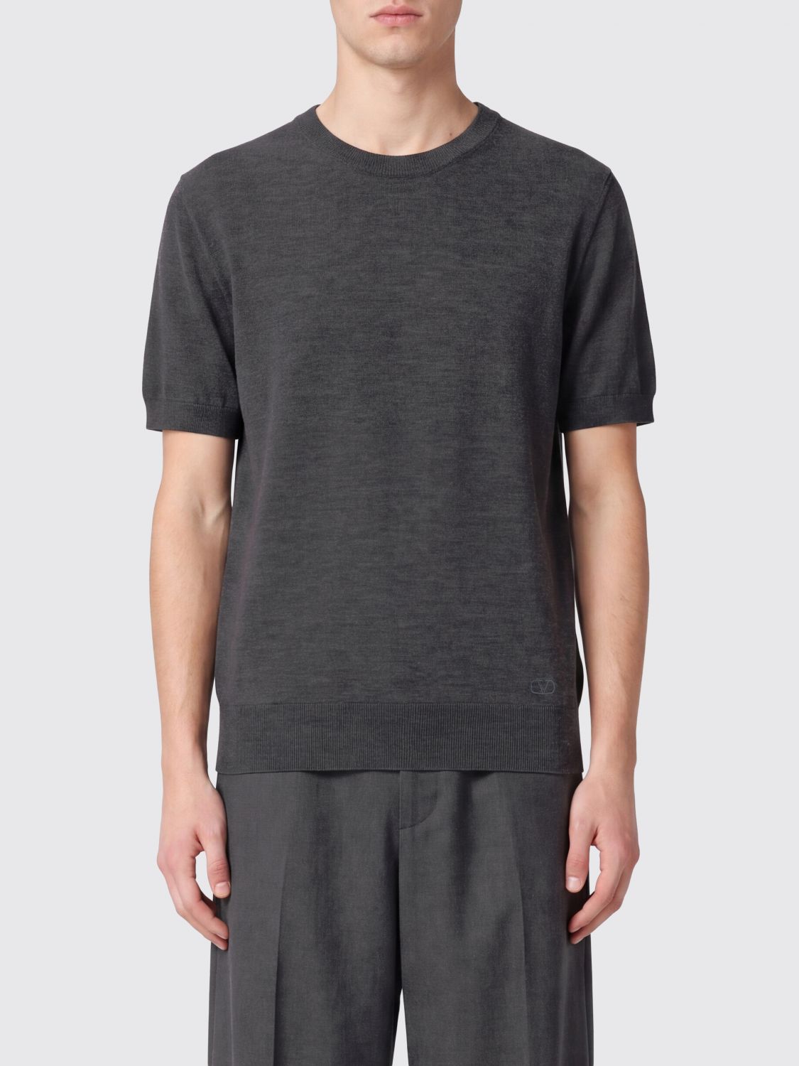 VALENTINO GARAVANI Sweater Men color Charcoal