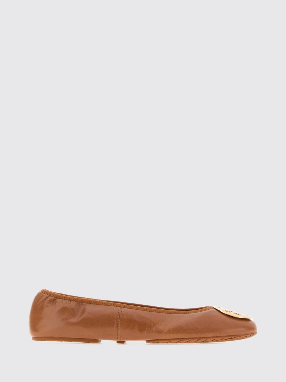 Tory Burch Ballet Flat Woman color Brown