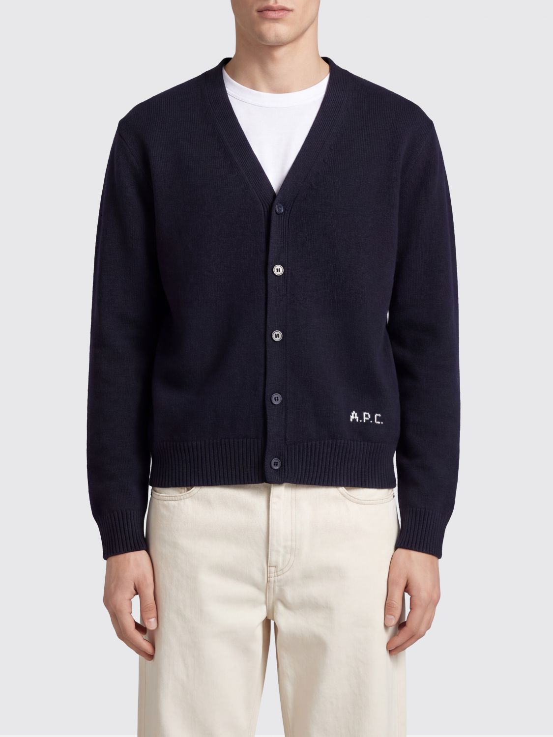 A. P.C. Maglia Uomo colore Blue Navy