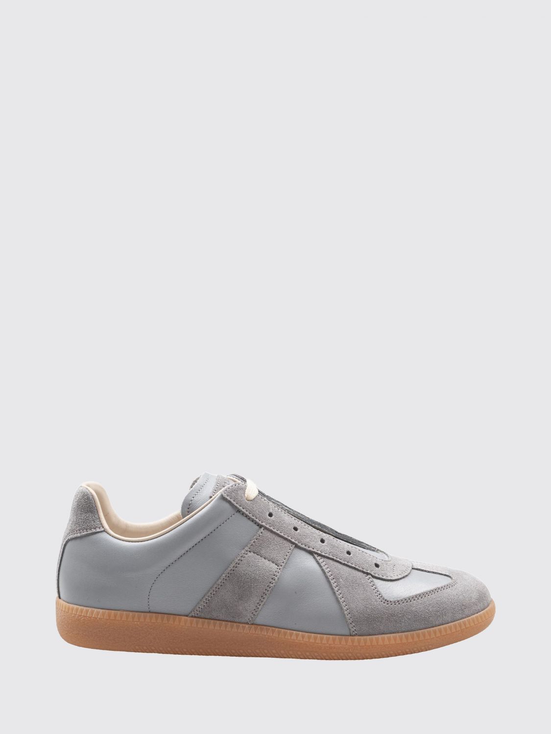 MAISON MARGIELA Replica Calfskin, Nappa and Suede Sneakers