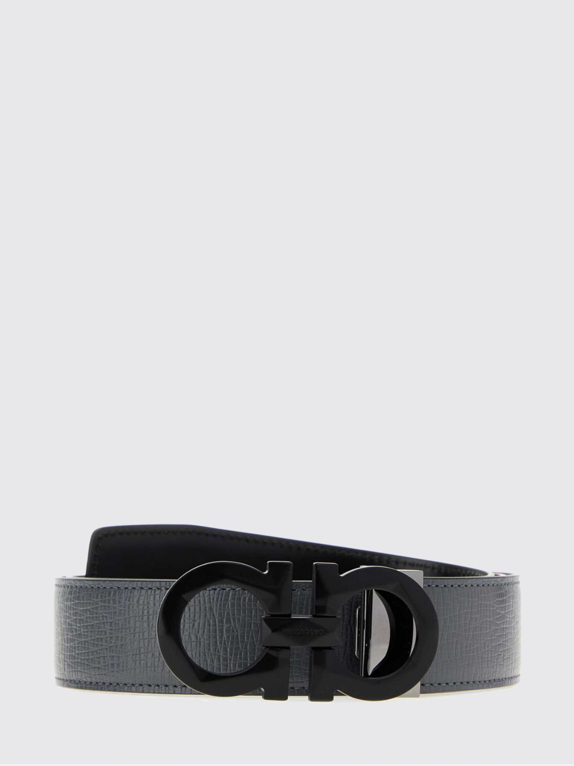 FERRAGAMO Belt Men color Black
