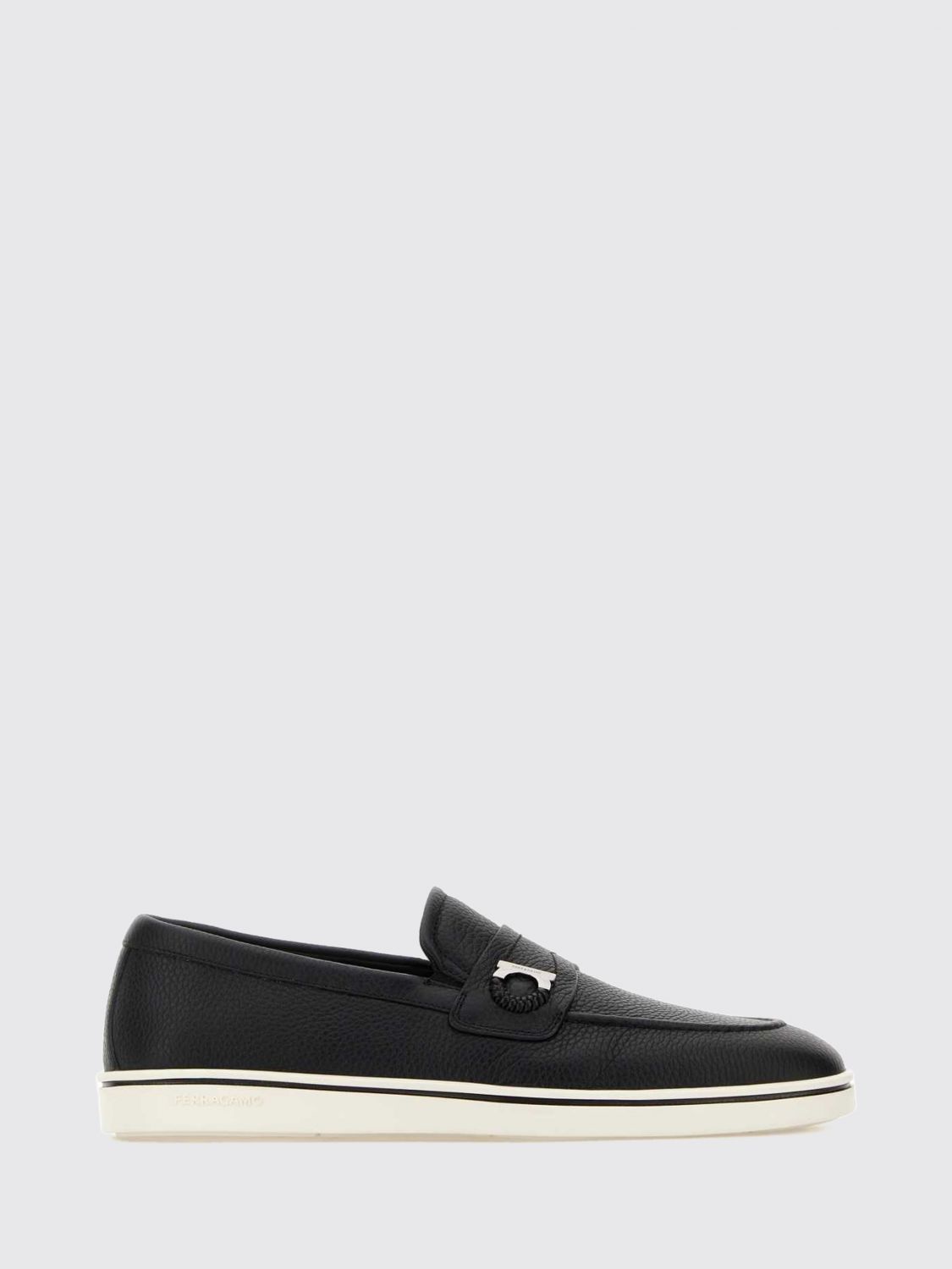 FERRAGAMO Loafers Men color Black