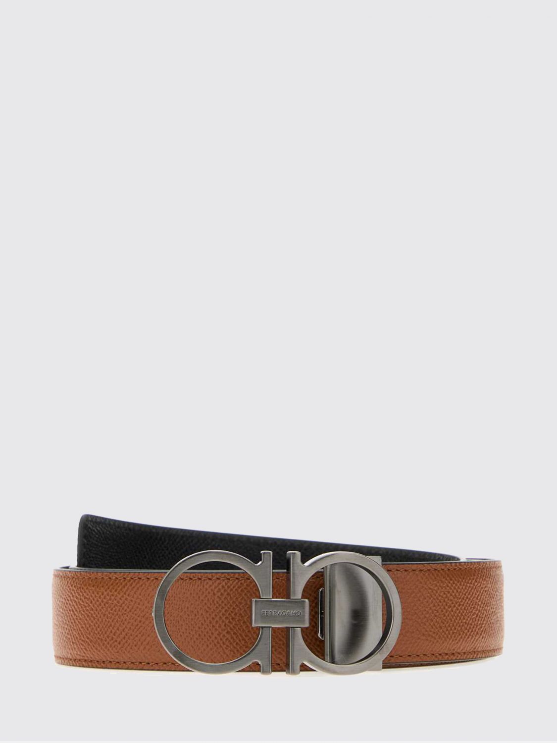 FERRAGAMO Belt Men color Natural