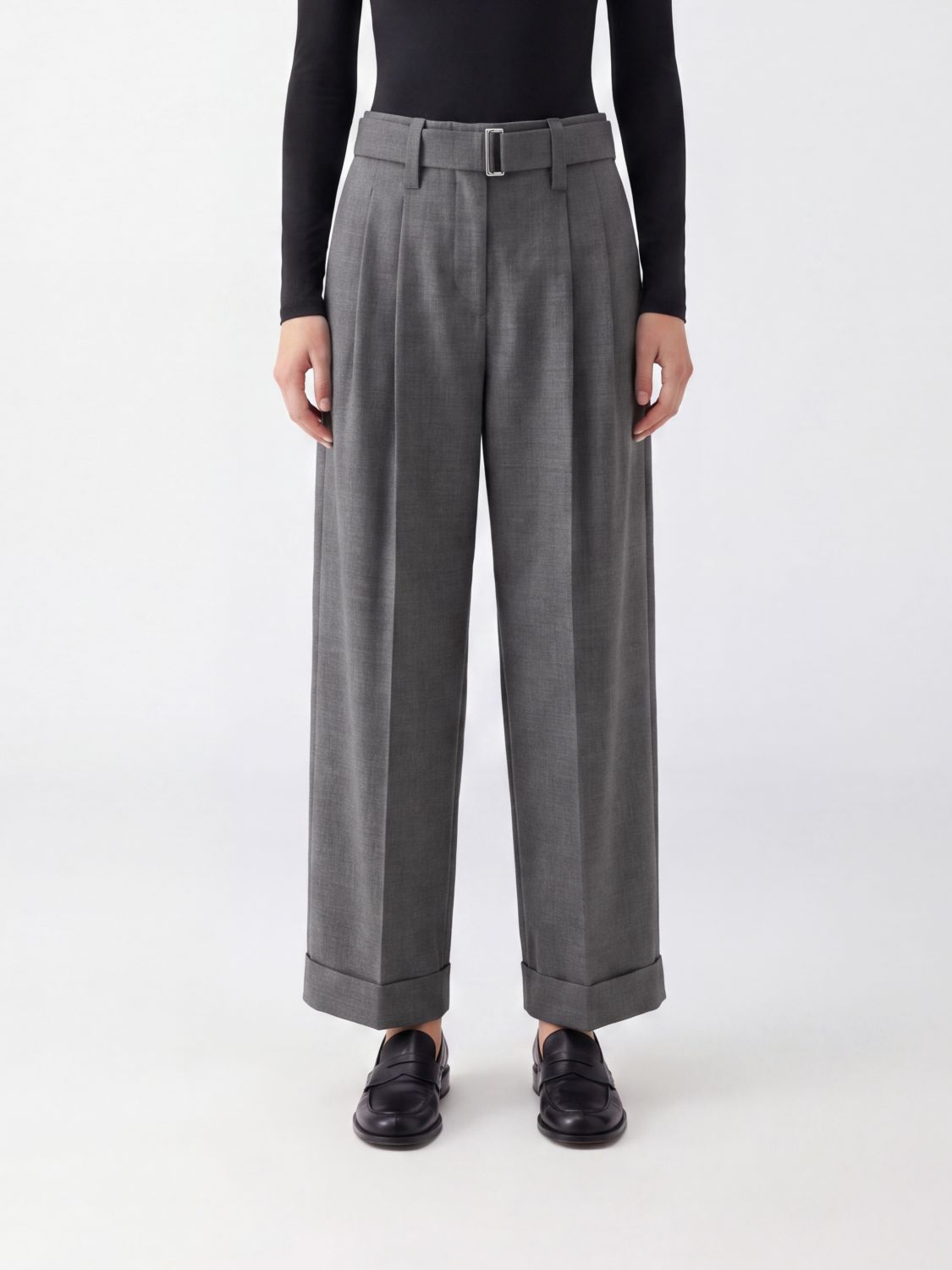 BRUNELLO CUCINELLI Pants Woman color Grey