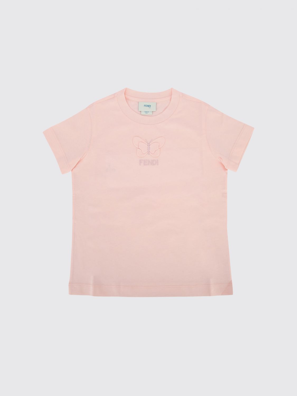FENDI T-Shirt Bambino colore Rosa